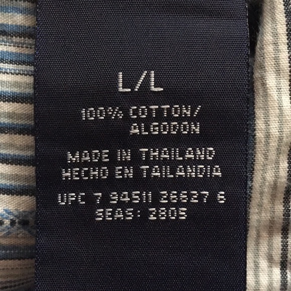Gear Seven Collection Striped Button Down - Picture 12 of 16